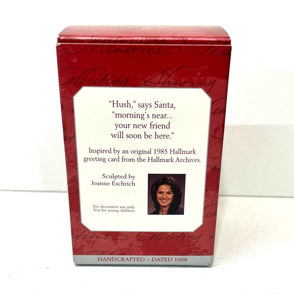 Vintage 1998 Hallmark New Christmas Friend Christmas ornament - Picture 6 of 7